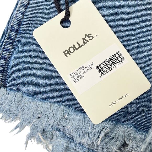 New Women’s Rolla’s Hightails Shorts Size 27/9 - Picture 4 of 11